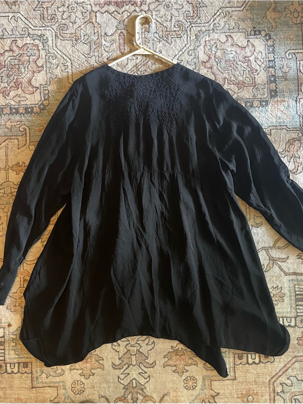 Johnny Was Black Rona Tunic - Picture 3 of 4